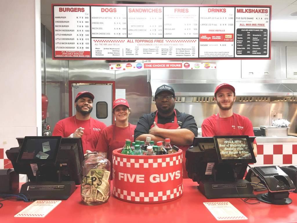 FIVE GUYS – Burgers & Fries North